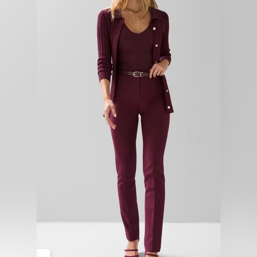 Comfort stretch slim pants